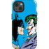 DC Comics The Joker vs Batman Vintage art iPhone 15 Impact Case